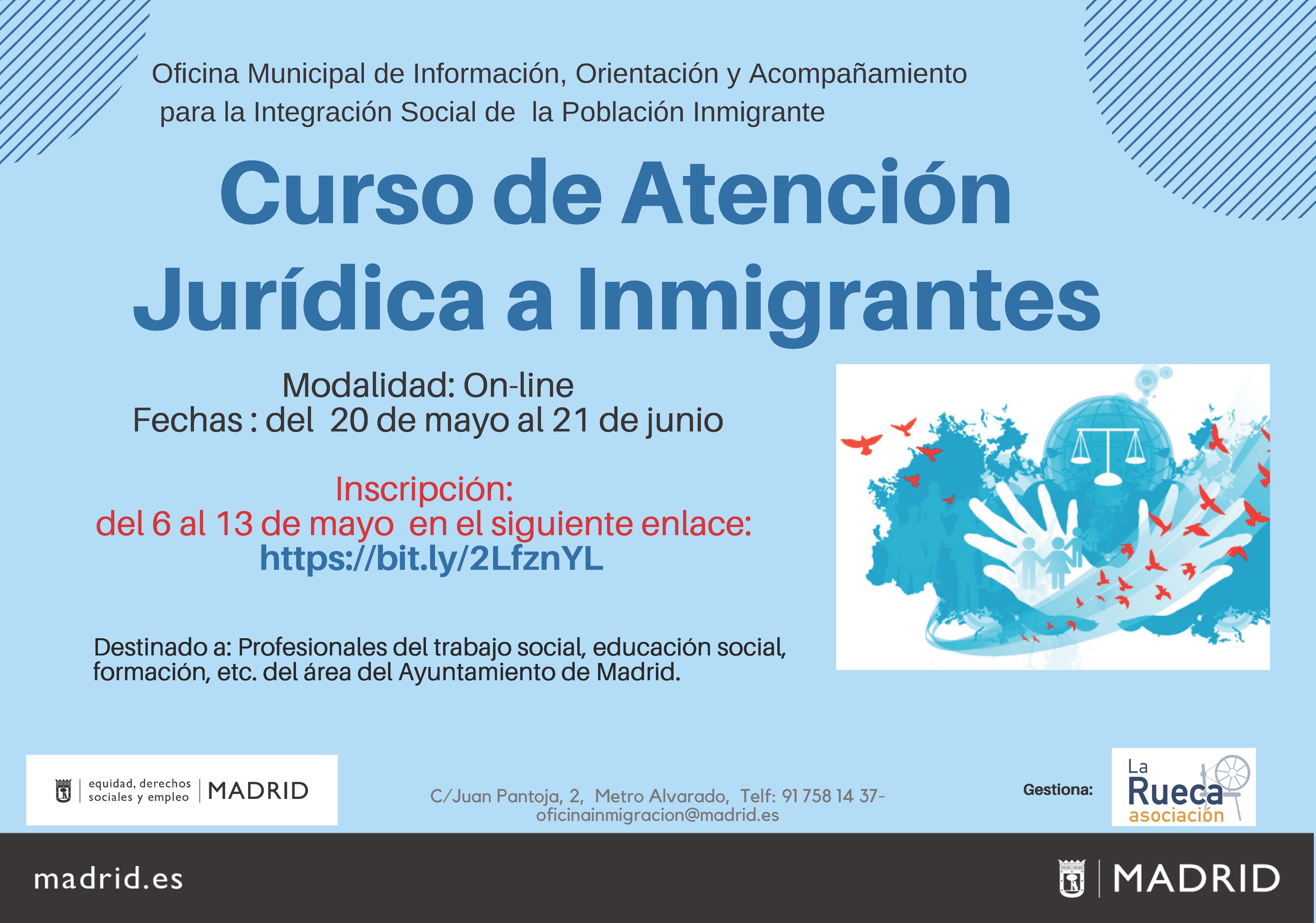 FORMACIÓN: ATENCIÓN JURÍDICA A PERSONAS INMIGRANTES