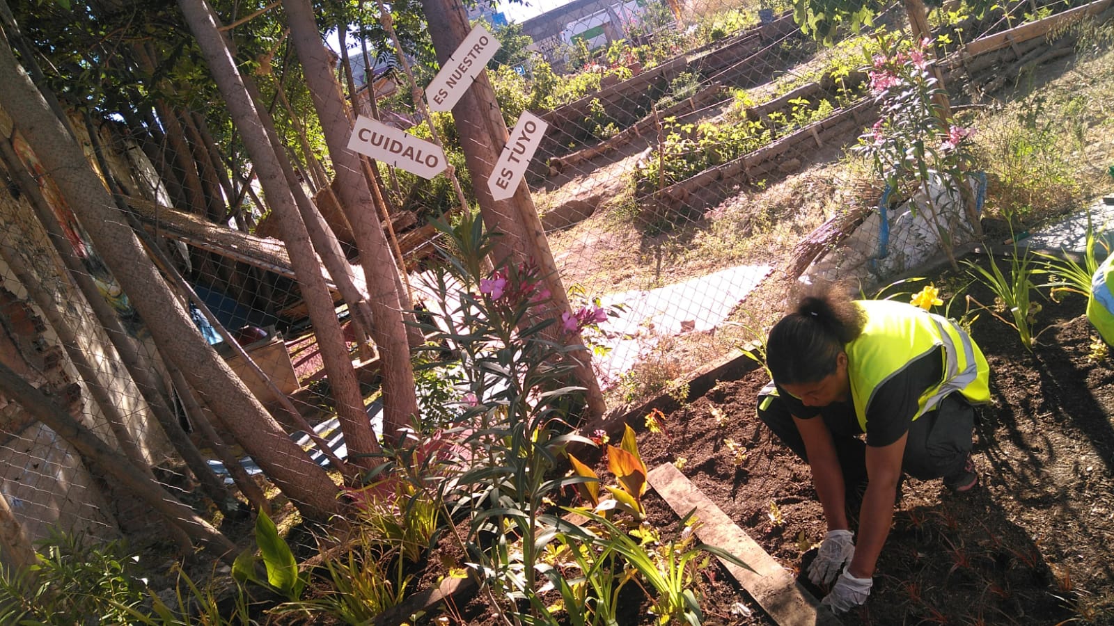 Embelleciendo Retiro desde el Equipo de Actuación Distrital