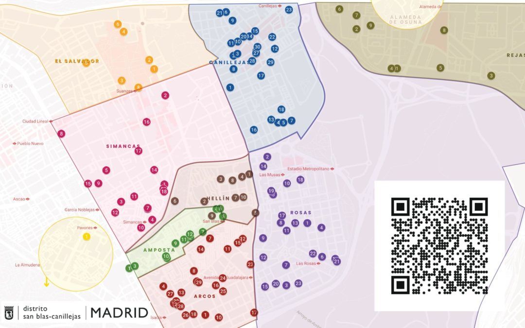 Mapa de Recursos del Distrito San Blas-Canillejas