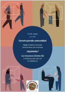 Cartel Construyendo comunidad