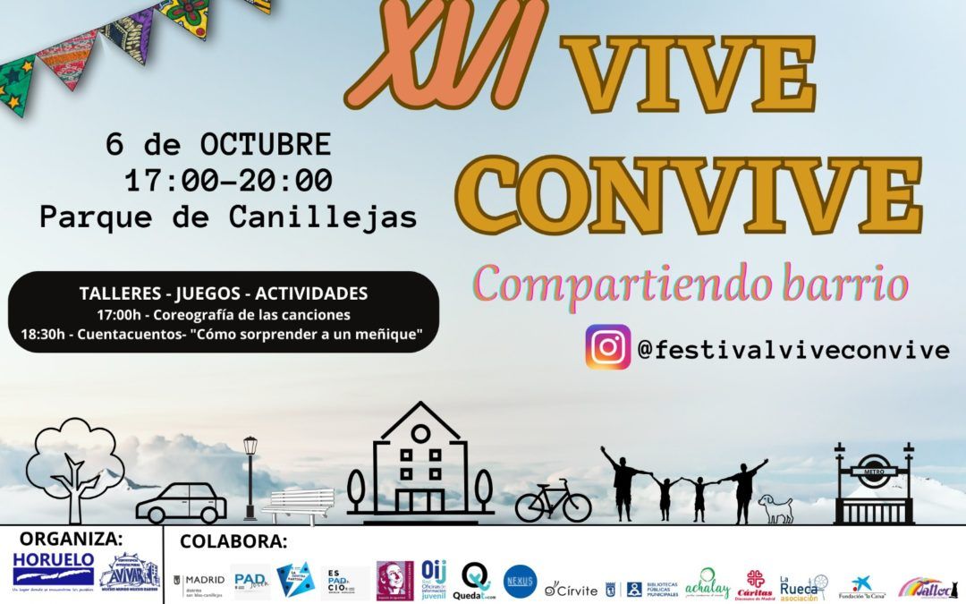 ¡Vuelve el VIVE CONVIVE a San Blas Canillejas!