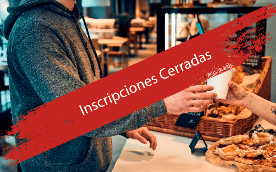 Ayudante de cafetería y pastelería y preparación de pedidos online