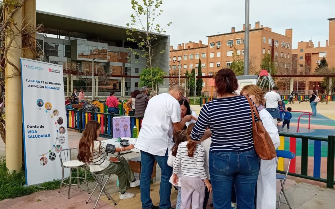 San Blas-Canillejas se une por la Salud con la actividad comunitaria «Barrios con Salud»