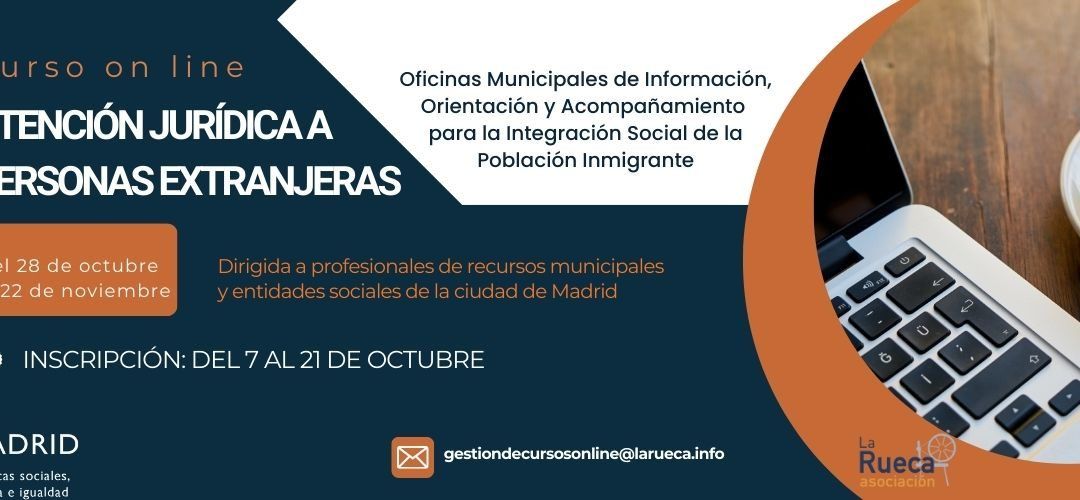 Curso Online gratuito de Atención Jurídica en trámites de extranjería