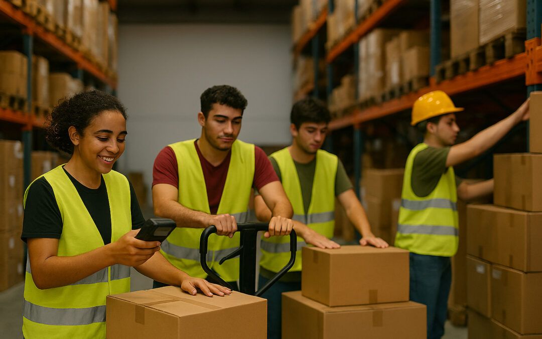Curso de operaciones básicas de almacén y carné de carretillero