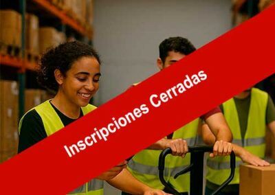 Curso de operaciones básicas de almacén y carné de carretillero